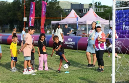 Juegos Suramericanos: El Fan Fest sigue de recorrido por la provincia y también visita Buenos Aires.